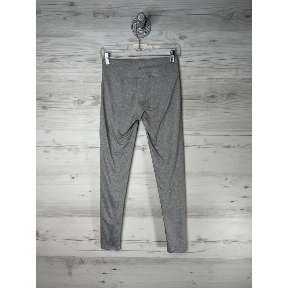Kyodan‎ Leggings Womens XS Gray Heather Yoga Gym Activewear Stretch Ankle Pants - Picture 5 of 6